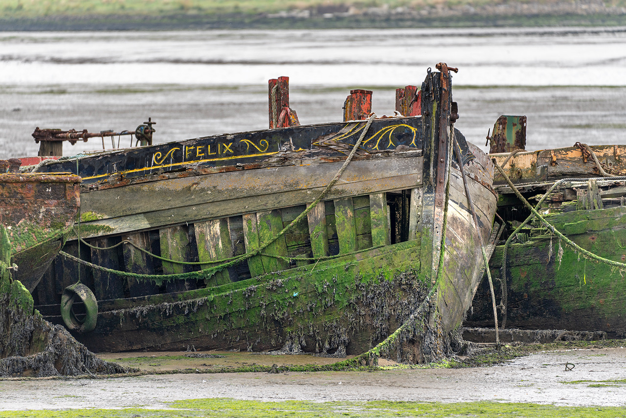 DERELICT BOATS 3 by Chris Rogers